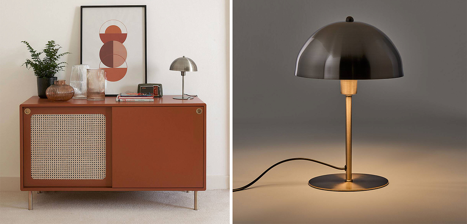 Настольная лампа Umbel Table Lamp Gray Настольная лампа Umbel Table Lamp Gray - Loft-Concept в Кирове