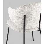 Стул Bellamy букле светло-серый варинант исполнения - 3 | Loft Concept в Кирове