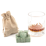 Камни для охлаждения виски из натурального камня жадеит Natural Stone Cube варинант исполнения - 5 | Loft Concept в Кирове