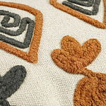 Подушка декоративная с вышивкой и кисточками Divine Abstractions варинант исполнения - 2 | Loft Concept в Кирове