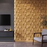 Гипсовая 3D панель с принтографией PM-49 варинант исполнения - 1 | Loft Concept в Кирове