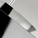 Подвесной светильник с широким многоярусным металлическим плафоном цвета никель в современном стиле Feiss варинант исполнения - 3 | Loft Concept в Кирове