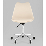 Офисный стул на металлическом основании EGGERY Beige пластик варинант исполнения - 5 | Loft Concept в Кирове