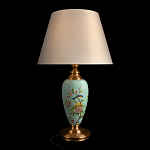 Настольная лампа голубая с изображением птиц Slip Away варинант исполнения - 2 | Loft Concept в Кирове