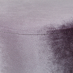 Пуф фиолетовый велюр на золотом металлическом основании Golden Belt варинант исполнения - 4 | Loft Concept в Кирове