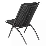 Кресло плетеное с мягкими подушками для сиденья и спины Hancock варинант исполнения - 4 | Loft Concept в Кирове