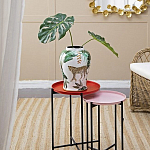 Ваза из фарфора с ручной росписью Leopard Collection  варинант исполнения - 6 | Loft Concept в Кирове