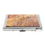 Портсигар на 10 сигарет с газовой зажигалкой из натурального камня Авантюрин Stone Cigarettes Cases варинант исполнения - 5 | Loft Concept в Кирове