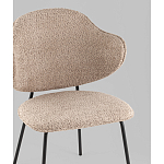 Стул Bellamy букле кофейный варинант исполнения - 2 | Loft Concept в Кирове