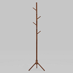 Напольная вешалка из массива бука Branches Hangers Dark варинант исполнения - 2 | Loft Concept в Кирове