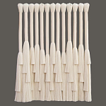 Декор на стену Белые Кисти Wall decor White Tassels варинант исполнения - 3 | Loft Concept в Кирове