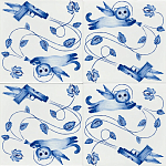 Плитка с узором Пистолеты варинант исполнения - 2 | Loft Concept в Кирове