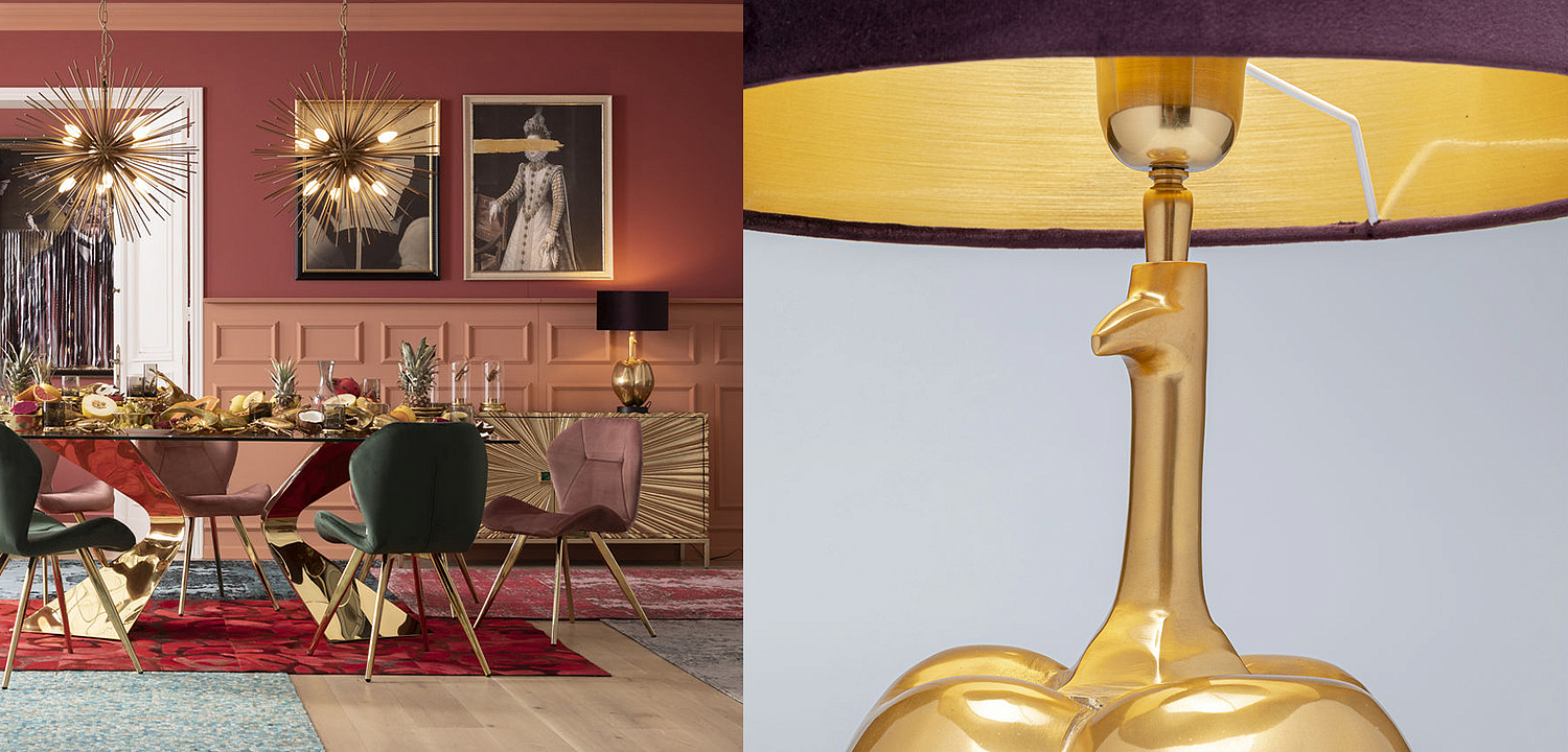 Настольная лампа Golden Pumpkin Настольная лампа Golden Pumpkin - Loft-Concept в Кирове