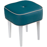 Квадратный мягкий пуф на белых ножках Winton Pouf Square варинант исполнения - 13 | Loft Concept в Кирове