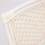 Комплект уличной мебели из ротанга Eloise белый варинант исполнения - 2 | Loft Concept в Кирове