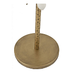 Столик золотистый с цветочной композицией на основании Forest Fairy Tale варинант исполнения - 5 | Loft Concept в Кирове