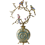 Бронзовый подсвечник Птичий рай Flora варинант исполнения - 1 | Loft Concept в Кирове