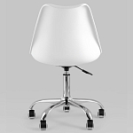 Офисный стул на металлическом основании EGGERY White варинант исполнения - 5 | Loft Concept в Кирове