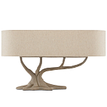 Настольная лампа с корпусом в виде дерева Gray Concrete Trunk варинант исполнения - 4 | Loft Concept в Кирове