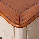 ТВ-тумба из массива дерева в стиле прованс Montmartre Provence TV Stand варинант исполнения - 5 | Loft Concept в Кирове