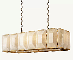 Люстра с абажуром из прямоугольных мраморных панелей Calling to Shine варинант исполнения - 3 | Loft Concept в Кирове