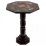 Кофейный стол из натуральных камней Змеевик и Яшма Natural Stone Tables варинант исполнения - 5 | Loft Concept в Кирове