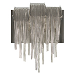 Бра с перфорированными металлическими дугами и цепочками 22 см Atlantis Chain варинант исполнения - 9 | Loft Concept в Кирове