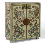 Комод в стиле шинузари с росписью Chinese Eastern Dragon варинант исполнения - 4 | Loft Concept в Кирове