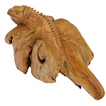 Статуэтка из дерева игуана Animals of the World варинант исполнения - 4 | Loft Concept в Кирове