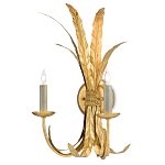 Бра с каркасом в виде пучка золотых перьев Bunch of Feathers варинант исполнения - 2 | Loft Concept в Кирове