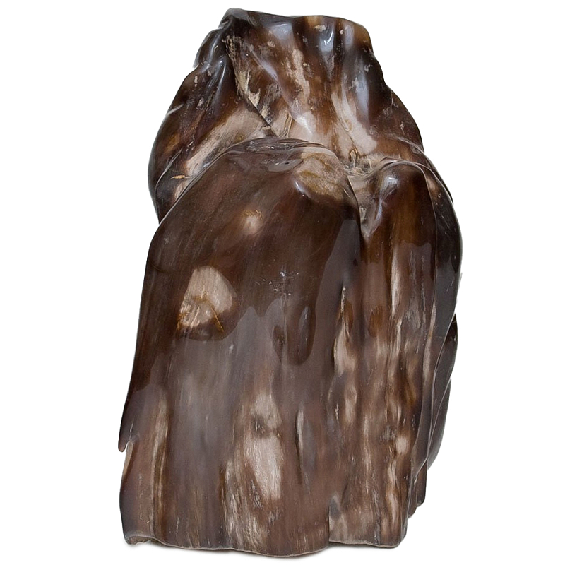 Аксессуар для интерьера из окаменелого дерева Rock Petrified Wood Statuette Коричневый Аксессуар для интерьера из окаменелого дерева Rock Petrified Wood Statuette Коричневый в Кирове | Loft Concept