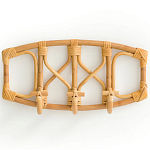 Настенная вешалка из ротанга Willa Wall Hanger S варинант исполнения - 2 | Loft Concept в Кирове
