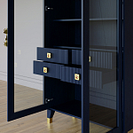 Дизайнерский шкаф витрина Elsa Dreams Blue с 4-мя ящиками варинант исполнения - 8 | Loft Concept в Кирове