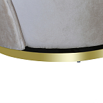 Кресло вращающееся велюровое кремовое Rotation варинант исполнения - 3 | Loft Concept в Кирове