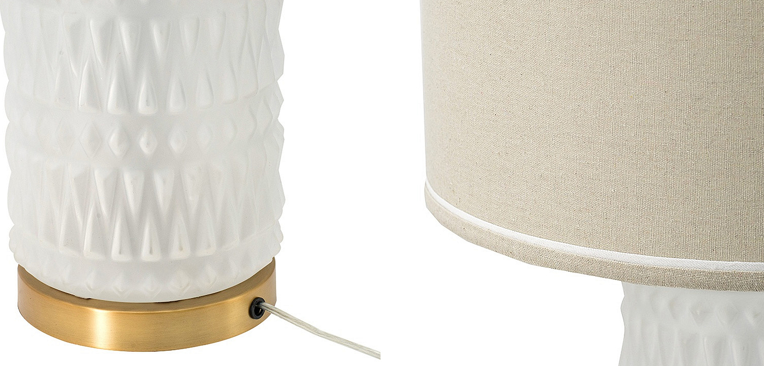 Настольная лампа с абажуром Muriel Table Lamp Настольная лампа с абажуром Muriel Table Lamp - Loft-Concept в Кирове
