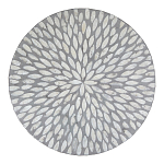 Столик с инкрустацией с перламутровым узором Flower Grey варинант исполнения - 2 | Loft Concept в Кирове