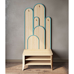 Вешалка «Байома» варинант исполнения - 1 | Loft Concept в Кирове