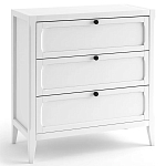 Комод с 3-мя ящиками белый Silva White Chest of Drawers варинант исполнения - 2 | Loft Concept в Кирове