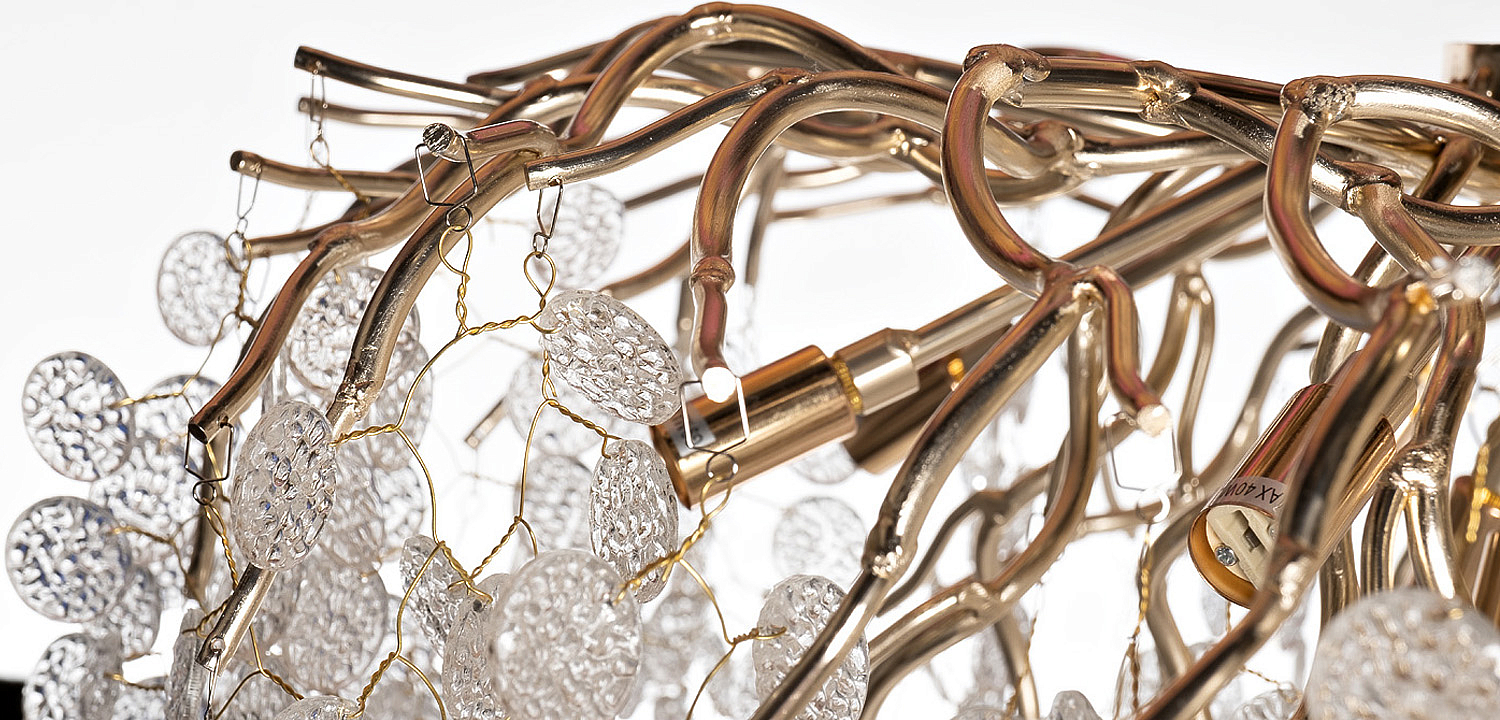Потолочная люстра FAIRYTREE Champagne Chandelier 60 Потолочная люстра FAIRYTREE Champagne Chandelier 60 - Loft-Concept в Кирове