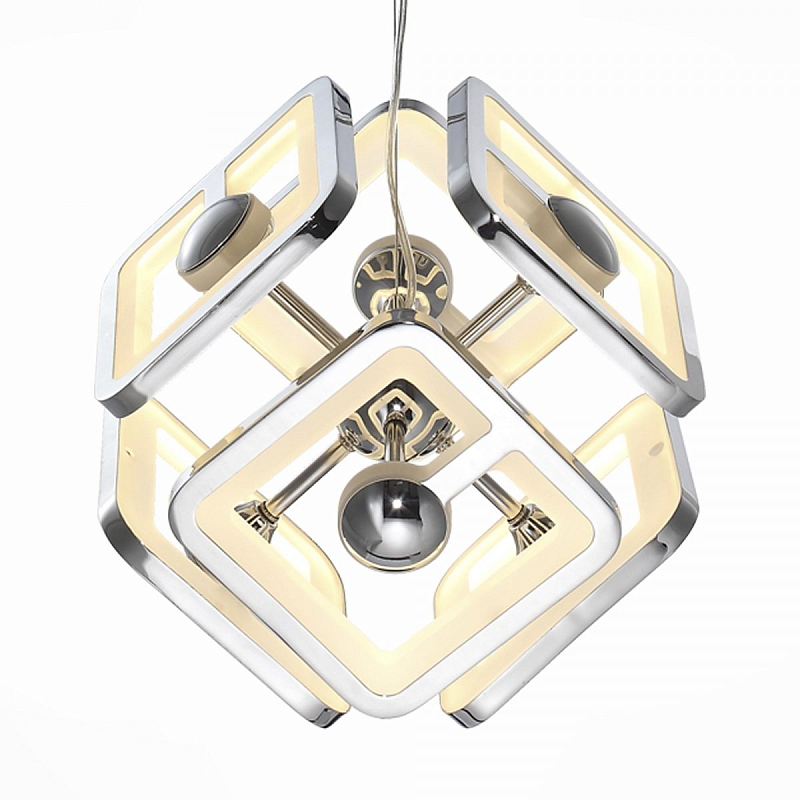 Люстра Transmitter Chandelier Хром Люстра Transmitter Chandelier Хром в Кирове | Loft Concept