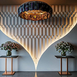 Гипсовая 3D Панель CRYSTAL SYMPHONY A варинант исполнения - 1 | Loft Concept в Кирове