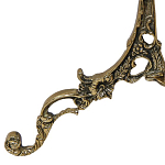 Стол бронзовый круглый с мраморной столешницей Coffee De Bronze варинант исполнения - 2 | Loft Concept в Кирове