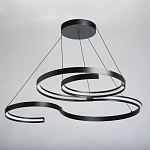 Люстра подвесная светодиодная в виде волнообразной ленты Ribbon Vortex варинант исполнения - 4 | Loft Concept в Кирове