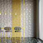 Гипсовая 3D панель с принтографией PM-14 варинант исполнения - 1 | Loft Concept в Кирове