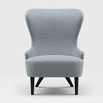 Мебельная ткань Шенилл голубой цвет 142 см T4-60 варинант исполнения - 6 | Loft Concept в Кирове