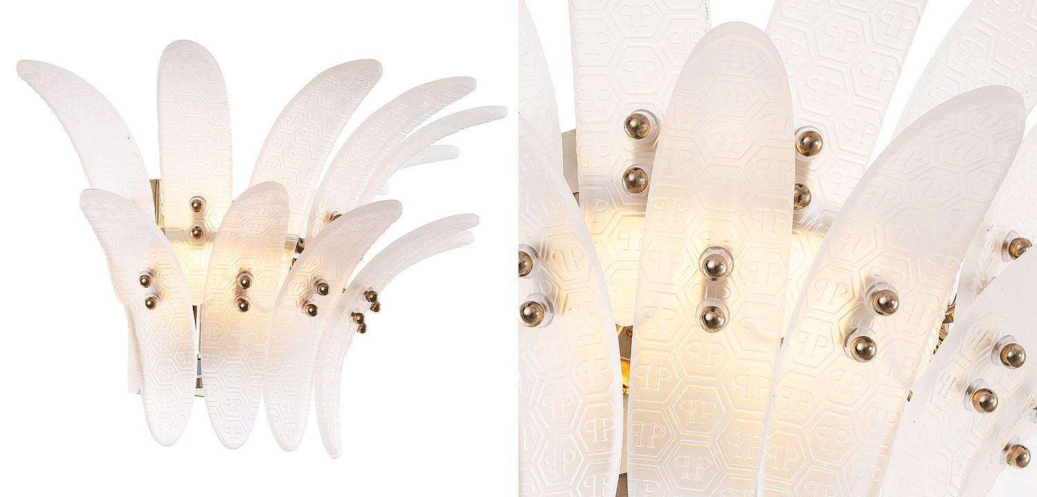 Бра Philipp Plein Wall Lamp Bel Air Белый Бра Philipp Plein Wall Lamp Bel Air Белый - Loft-Concept в Кирове