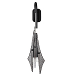 Бра черного цвета с плафоном из рельефного стекла Glass Pod варинант исполнения - 7 | Loft Concept в Кирове