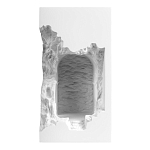 Встраиваемый в стену гипсовый светильник под покраску с эффектом разрушенной стены Antiquity Athena варинант исполнения - 2 | Loft Concept в Кирове