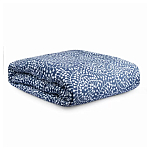 Постельное белье темно-синего цвета с рисунком Blossom Essence Sophie варинант исполнения - 4 | Loft Concept в Кирове