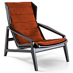 Дизайнерское кресло с подлокотниками из массива дерева Gio Ponti D.156.3 Armchair варинант исполнения - 1 | Loft Concept в Кирове